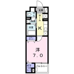 南茨木駅 徒歩15分 4階の物件間取画像